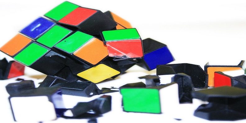 Stress Entstehung kaputter Zauberwuerfel