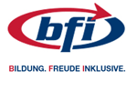 Logo BFI rot und blau