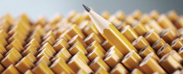 Stress Falle Bournout Prefektionismus Bleistift