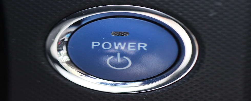 Energie tanken Button mit Power