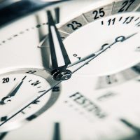 Stress durch Zeitumstellung Uhr